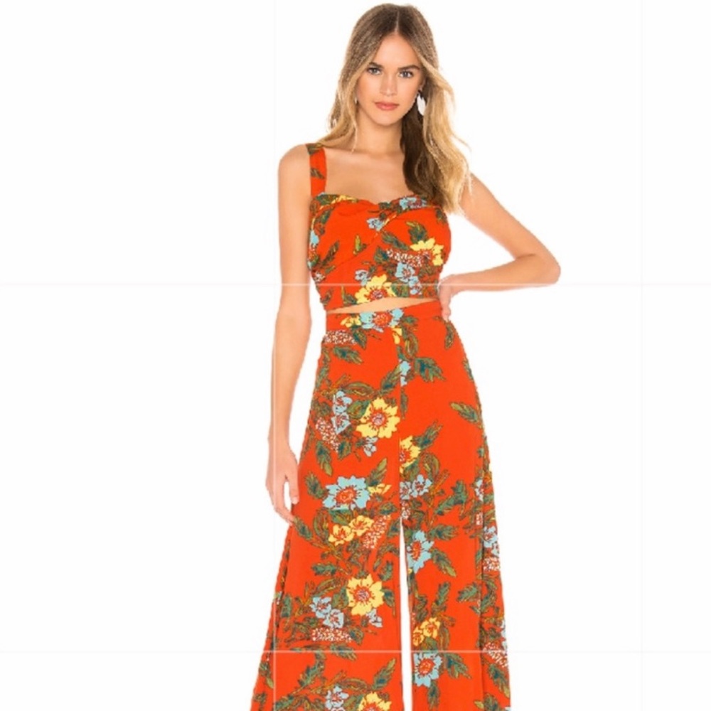 Free People Blue Horizon Matching Set | Size 0